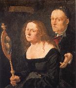 Lucas Furtenagel The painter Hans Burgkmair and his wife Anna,nee Allerlai oil painting